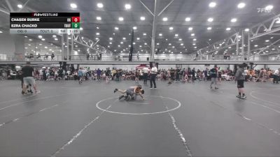 72 lbs Round 1 (10 Team) - Ezra Chacko, The Outsiders vs Chasen Burke, Ohio Gold