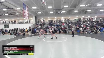 165 lbs Cons. Round 3 - Grant Van Horn, Mexico Wrestling vs Anthony Totta, Purler Wrestling Academy