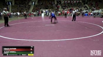 152 lbs Quarterfinal - Glenn Kindell, Auburn vs Trace Gaither, Opelika Hs