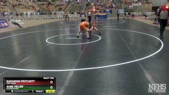 A 120 lbs Cons. Round 1 - Gabe Miller, Elizabethton vs Kamarion Pritchett, East Ridge