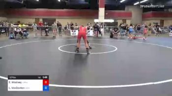 127 lbs 7th Place - Eloise Woolsey, Hawaii Wrestling Academy vs Landri VonGonten, Legacy Wrestling Club