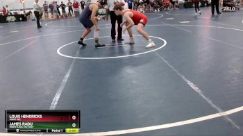 155 lbs Champ. Round 1 - Louis Hendricks, Wave WC vs James Radu, Wrestling Factory