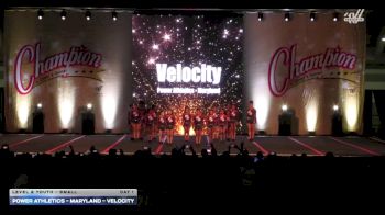 Power Athletics - Maryland - Velocity [2025 L2 Youth - Small Day 1] 2025 Champion Cheer and Dance Grand Nationals