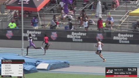 2026 AAU Junior Olympic Games - Youth Boys' 400m, Semi-Finals 1 - Age 14