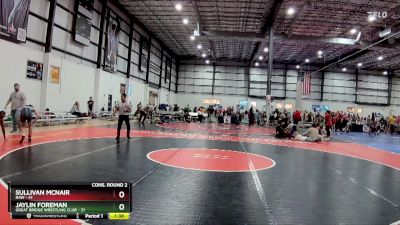 113 lbs Cons. Round 2 - Sullivan McNair, RAW vs Jaylin Foreman, Great Bridge Wrestling Club