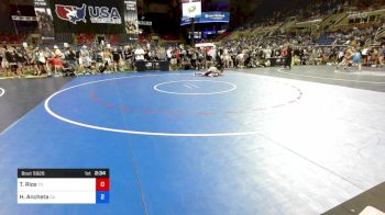 126 lbs Cons 32 #1 - Tristan Rios, Texas vs Hayden Tyler Ancheta, California