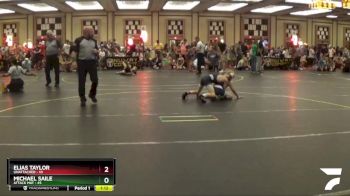 78 lbs Quarterfinal - Michael Saile, Attack Mat vs Elias Taylor, Unattached