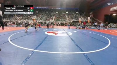 105 lbs Semifinal - Rylin Plant, Rock Springs vs McKinzie Mortensen, Pinedale