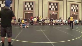 96 lbs Round 1 (6 Team) - Brody Reams, Revivial Yellow vs EJ Vass, Steel Valley Black