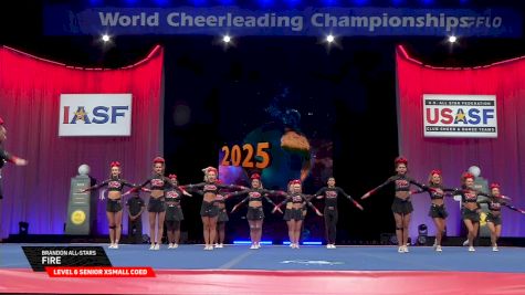 Brandon All-Stars - Fire [2025 L6 Senior XSmall Coed Semis] 2025 The Cheerleading Worlds