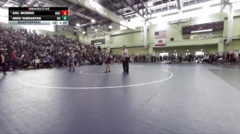 126 lbs Quarterfinal - Arno Vardanyan, BIRMINGHAM vs Joel Moreno, CHATSWORTH