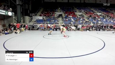 215 lbs Rnd Of 32 - Preston Krueger, WI vs Aiden Hennings, IL