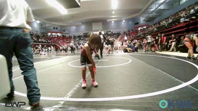 66 lbs Rr Rnd 2 - Sophia Piersol, Claremore Wrestling Club vs Manhattan Kurtz, SlyFox Wrestling Academy