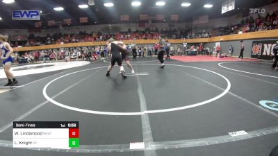 Semifinal - Whitton Lindamood, Weatherford Youth Wrestling vs Layne Knight, Pauls Valley Panther Pinners