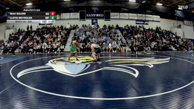 285 lbs Quarterfinal - Max Balow, Augustana (SD) vs Lloyd Reynolds, Wisconsin-Parkside