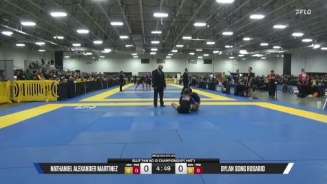 Dylan Song Rosario vs Nathaniel Alexander Martinez 2026 Pan IBJJF Jiu-Jitsu No-Gi Championship