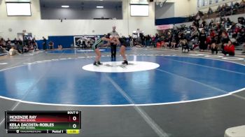 126G Quarterfinal - Keila Dacosta-Robles, Colony High School vs MCKENZIE RAY, Wasilla High School