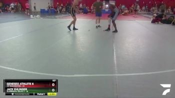 157 lbs Round 4 (16 Team) - Geneseo Athlete 6, CR Washington vs Jack Ehlinger, Glenbrook South 2