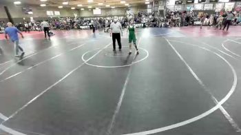 98 lbs Rr Rnd 1 - Sam Alire, High Elevation WC vs Amiyah McGee, MDR Wrestling