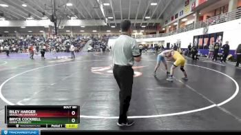 133 lbs Cons. Round 4 - Riley Harger, Graceland University vs Bryce Cockrell, Keiser University