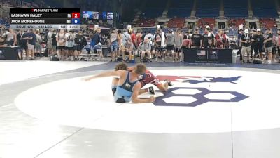 132 lbs Cons. Sub-rd Of 64 - LaShawn Haley, Pennsylvania vs Jack Morehouse, Montana