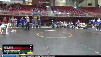 132 lbs Round 1 (8 Team) - Keith Smith, Lincoln East vs Austin Brakenhoff, Papillion-La Vista South