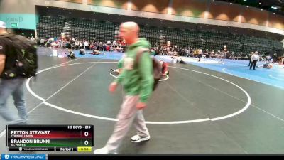 215 lbs Cons. Round 3 - Peyton Stewart, Corning Union vs Brandon Brunni, St. Mary`s