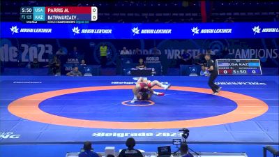 125 kg Qualif. - Mason Mark Parris, United States vs Yusup Batirmurzaev, Kazakhstan