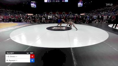 132 lbs Rnd Of 64 - Doyle Grosz, OH vs Makael Aguayo, MT