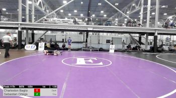 125A lbs 3rd Place - Charleston Baglio, Darkhorse vs Sebastian Ortega, Triumph