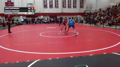 141 lbs Prelim - John Cartwright, Corban University vs Keenan Enriquez, Unattached