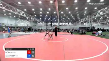 106 lbs Prelims - Ahsia Torres, Cordoba Trained vs Ava Andersen, Misfits Code Red