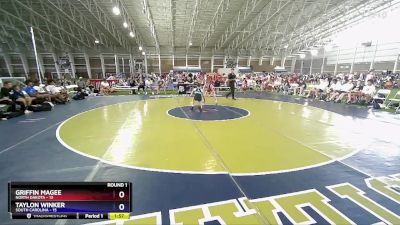 106 lbs Round 1 (6 Team) - Griffin Magee, North Dakota vs Taylon Winker, South Carolina