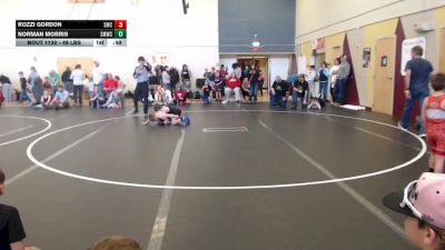 49 lbs Cons. Rd Of 16 - Rozzi Gordon, Shelley Mat Club vs Norman Morris, St. Maries Wrestling Club