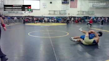 144 lbs 1st Place Match - Cassius Lesperance, Grant vs Forrest Baumbaugh, Canby