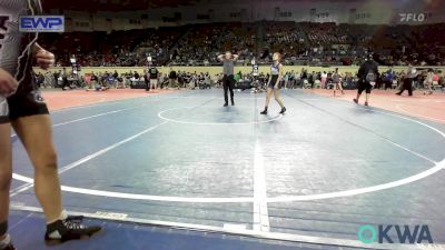 85 lbs Quarterfinal - Taylor Dover, Noble Takedown Club vs Nevaeh Davis, Black Fox Wrestling Club