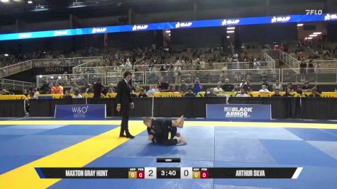 Arthur Silva vs Maxton Gray Hunt 2025 Pan Kids Jiu-Jitsu IBJJF Championship