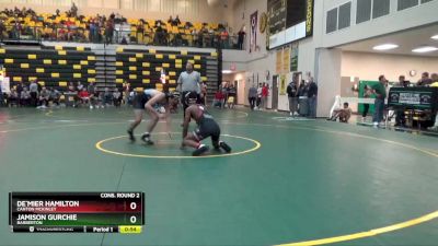 150 lbs Cons. Round 2 - Jamison Gurchie, BARBERTON vs De`Mier Hamilton, CANTON MCKINLEY