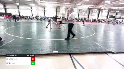 149 lbs Consi Of 8 #1 - Kal Miller, Maryland vs Bentley Sly, Unaffiliated - HS