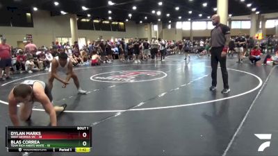 190 lbs Round 1 (6 Team) - Dylan Marks, West Georgia WC vs Blas Correa, Team Rich Habits White