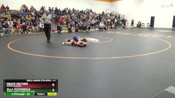 J-1 lbs Round 2 - Grace Keltner, Empire Academy vs Ella McGonegle, North Liberty Wrestling Club