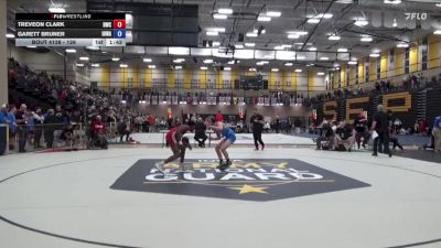 126 lbs Cons. Round 2 - Treveon Clark, Doomsday Wrestling Club vs Garett Bruner, Iowa