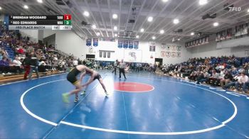 157 lbs 3rd Place Match - Brendan Woodard, Torrington vs Reo Edwards, Wright