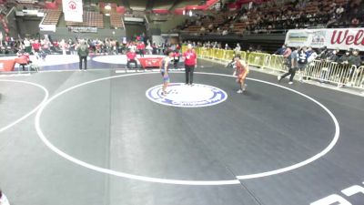 132 lbs Cons. Sub-rd Of 32 - Jordan Medrano, Delano Diablos Wrestling vs Ezra Escobedo, Salinas Valley Wrestling Club (SVWC)