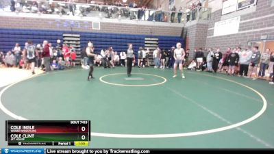 132/138 Semifinal - Cole Ingle, Weiser Wrestling vs Cole Clint, Jet House