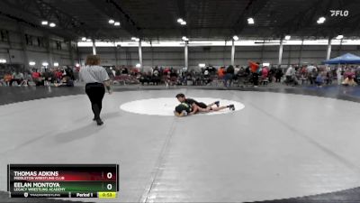 75 lbs Cons. Semi - Eelan Montoya, Legacy Wrestling Academy vs Thomas Adkins, Middleton Wrestling Club