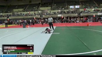 65 lbs Round 3 - Connor Krech, Anoka Youth Wrestling vs Rem Mlodzik, Team Nazar