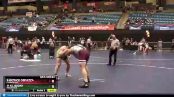285 lbs Cons. Round 4 - 9 Patrick Depiazza, Cumberland vs 11 KC Buday, Providence