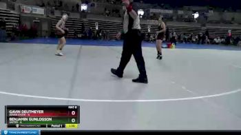 95 lbs Quarterfinals (8 Team) - Gavin Deutmeyer, Dover-Eyota vs Benjamin Gunlogson, UNITED