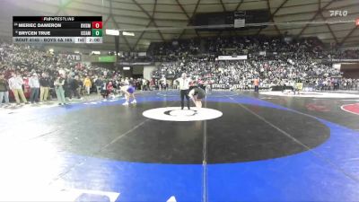 Boys 4A 165 lbs Champ. Round 1 - Brycen True, Issaquah vs Meriec Dameron, Davis